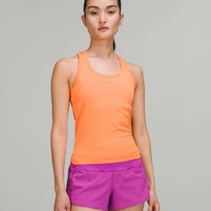 Lululemon Swiftly Tech Racerback Tank Top 2.0 *Race Length Orange Soda